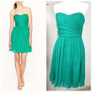 J. Crew Arabelle dress silk chiffon